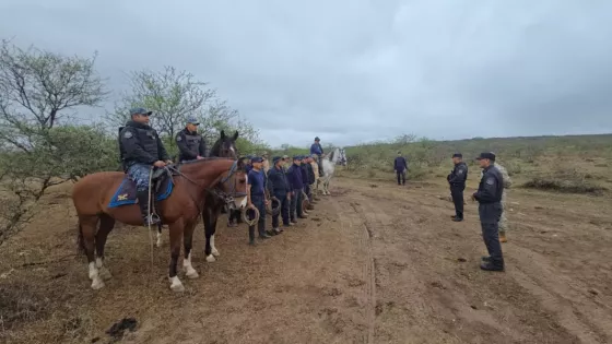 Operativo preventivo de seguridad con División Caballería.