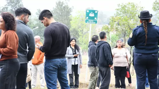 Centro Cívico Gran Bourg: se realizó con éxito el simulacro de evacuación
