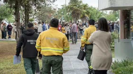 Centro Cívico Gran Bourg: se realizó con éxito el simulacro de evacuación