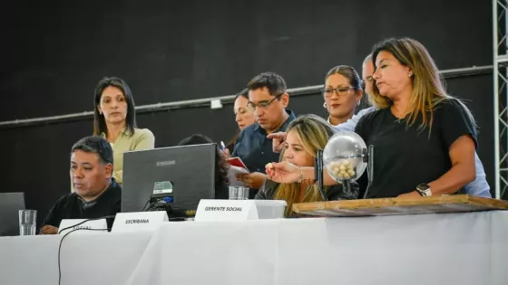 El IPV sorteó 93 viviendas para familias de Rosario de Lerma