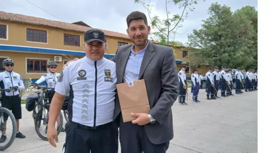 La Policía conmemoró el 14° Aniversario del Departamento Bicipolicías
