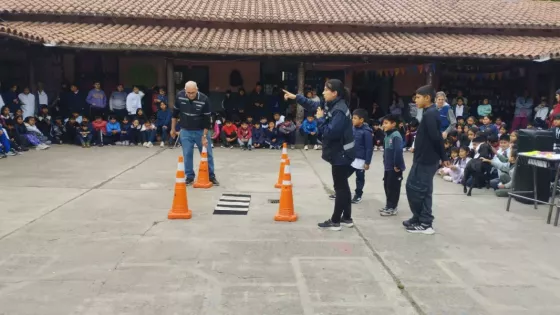 Más de 300 alumnos actualizaron sus conocimientos en Educación Vial