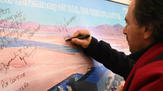 Inauguración de la nueva planta de Carbonato de Litio del proyecto Sal de Oro de POSCO Argentina