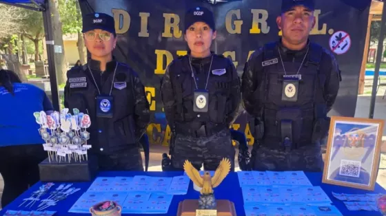 La Policía de Salta desarrolla acciones preventivas sobre el consumo de sustancias