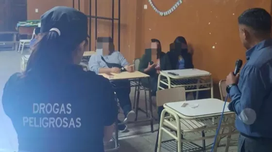 La Policía de Salta desarrolla acciones preventivas sobre el consumo de sustancias