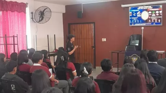 La Policía de Salta desarrolla acciones preventivas sobre el consumo de sustancias