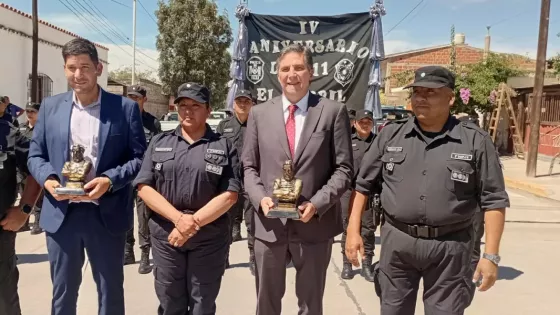 Cuarto aniversario del Distrito de Prevención 11 de la Policía de Salta