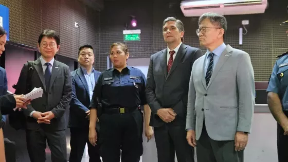 El Embajador de la República de Corea visitó la sede del Ministerio de Seguridad de Salta