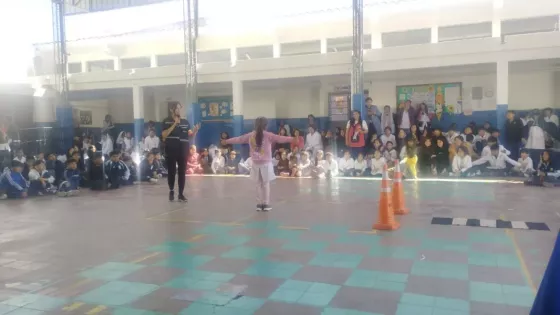 Más de 280 alumnos de Vaqueros fueron capacitados como “Promotores Viales”