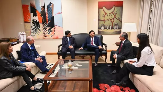 Sáenz y el gobernador de Antofagasta avanzan en una agenda de integración por el Paso de Sico