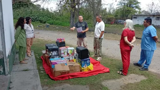 El hospital San Vicente de Paul recibió una donación de artefactos sanitarios