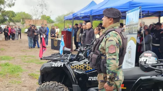 Inauguraron un puesto de la Policía Rural para reforzar la prevención del delito