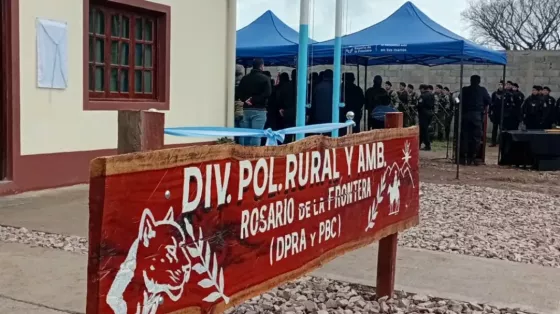 Inauguraron un puesto de la Policía Rural para reforzar la prevención del delito