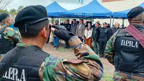 Inauguraron un puesto de la Policía Rural para reforzar la prevención del delito