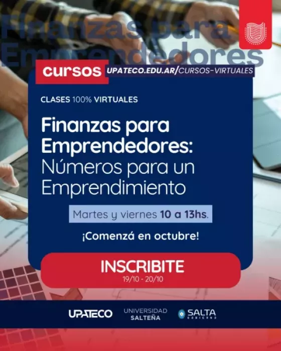 UPATecO abre las inscripciones para nuevos cursos virtuales