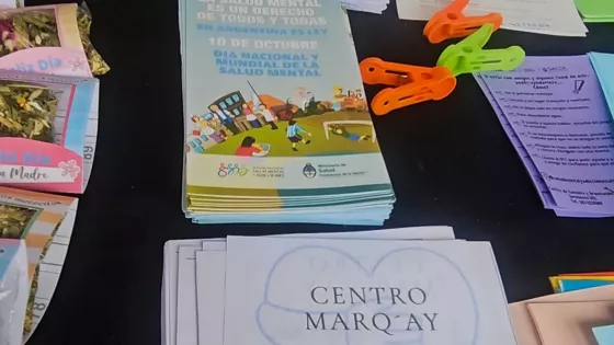 Se realizó una jornada comunitaria por el día de la Salud Mental en la Casona de Castañares