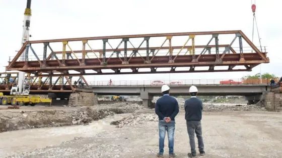 Puente de Vaqueros: Saénz marcó el avance en la modernización de la infraestructura vial metropolitana