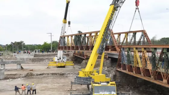 Puente de Vaqueros: Saénz marcó el avance en la modernización de la infraestructura vial metropolitana