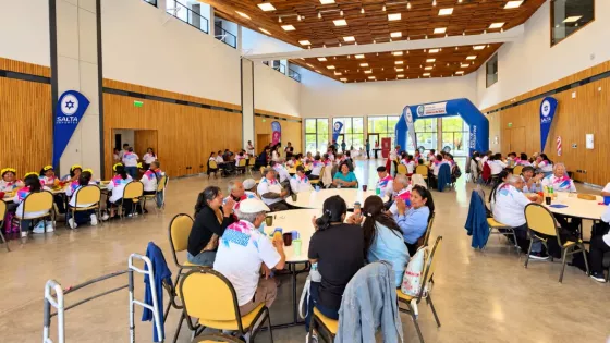 Cafayate fue escenario del cierre anual del Programa de Adultos Mayores