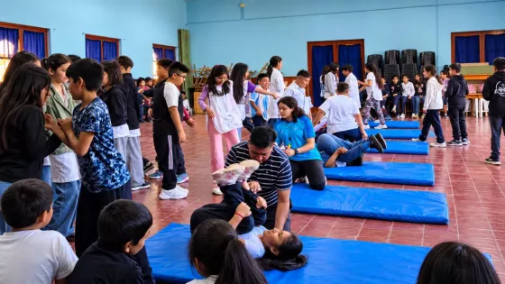 Jornadas de iniciación deportiva reunieron a chicos de San Carlos, Animaná y Cafayate