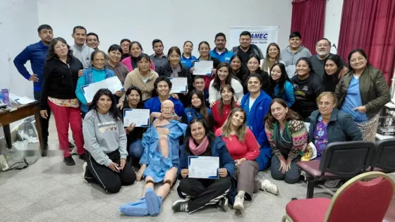 El SAMEC brindó una capacitación en RCP avanzada y emergencias en el Hospital Joaquín Castellanos