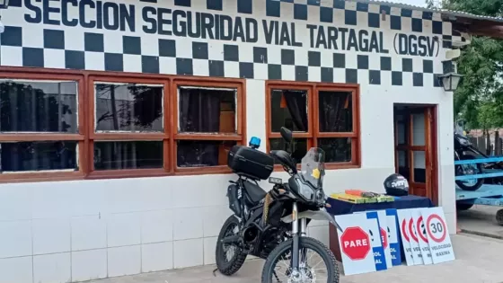 Supervisaron el trabajo preventivo y operativo de la Sección Seguridad Vial en Tartagal