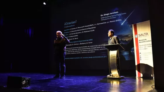 Más de 240 personas participaron de la charla del científico argentino de la NASA Diego Janches en Salta
