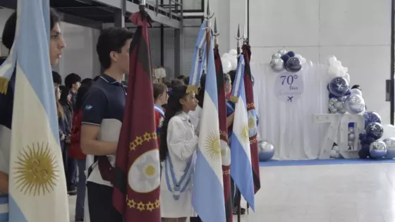 Marocco encabezó la conmemoración por los 70 años de la Escuela Aeronáutica Lotufo