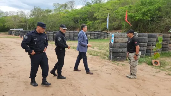 Supervisaron la labor formativa en la Escuela de Entrenamiento Policial de Tartagal