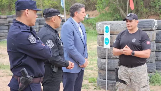 Supervisaron la labor formativa en la Escuela de Entrenamiento Policial de Tartagal