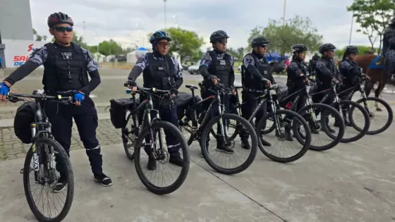 Cobertura de seguridad durante la semifinal de la Copa Argentina