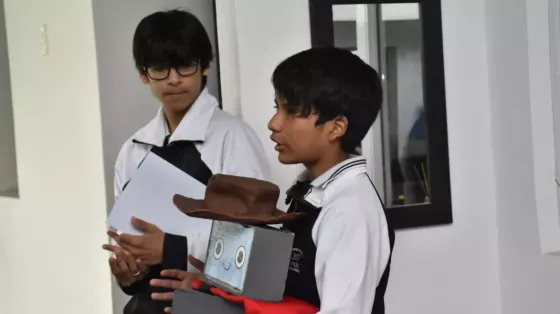 Estudiantes de Rosario de la Frontera fueron reconocidos por sus logros en robótica