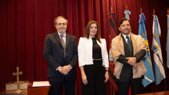 El gobernador Sáenz participó del acto de juramento de María Edith Rodríguez como fiscal ante la Corte Nº 2