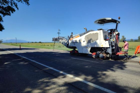 Comenzaron los trabajos en la autopista 9/34, Rosario de la Frontera - Metán
