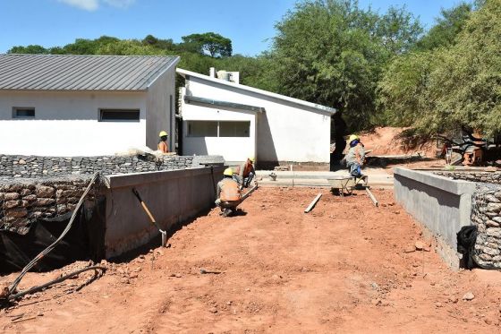 Avance del 50% en las obras del la primera etapa del dique Cabra Corral