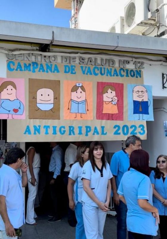 Inició la Campaña de Vacunación Antigripal en toda la provincia