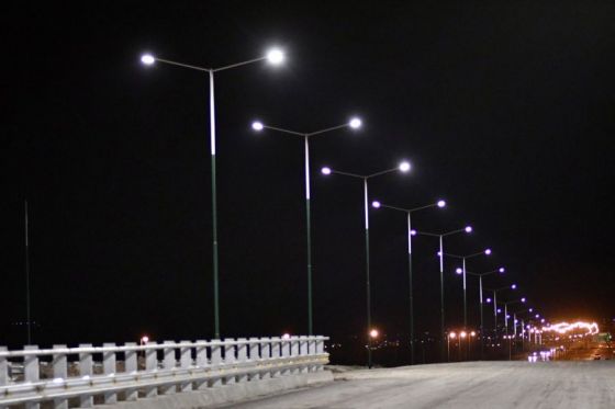 Habilitaron el sistema de iluminación en el paso bajo nivel de Grand Bourg y el nudo vial de la circunvalación noroeste