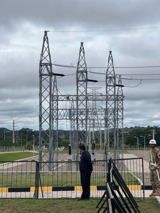 Inauguraron el electroducto 