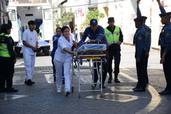 El SAMEC realizó 700 atenciones durante la procesión del Milagro