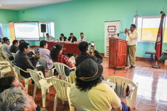 Se realizó en Coronel Moldes la audiencia pública por la readecuación de la tarifa del colectivo del área metropolitana