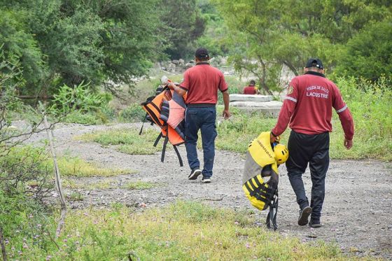 El Gobierno Provincial realiza tareas de control de captaciones ilegales de agua en el Arenales