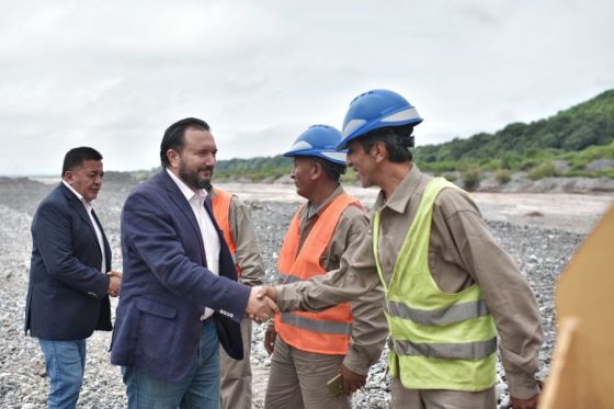 Avanza la obra del bypass vial en Campo Quijano