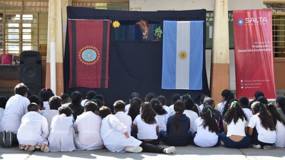 Recursos Hídricos presentó una obra de títeres para concientizar sobre el cuidado del agua