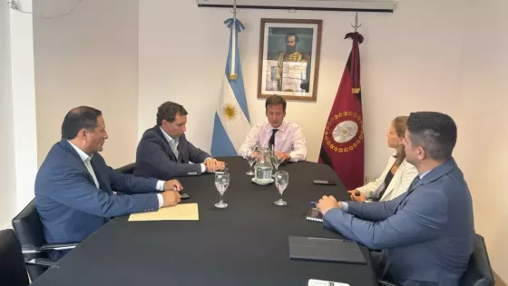 Reunión en el Ministerio de Seguridad.