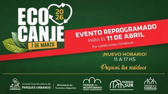 Los Parques Urbanos reprograman el Ecocanje y preparan la primera edición del año