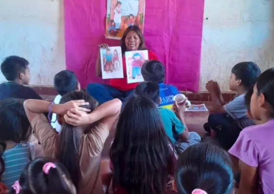 Se realizaron talleres de alfabetización intercultural en Tranquitas y Yacuy, Tartagal