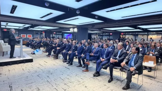Sáenz en Nueva York: “La presencia de los gobernadores da confianza, previsibilidad y seguridad jurídica a las inversiones”