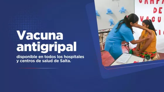 La vacuna antigripal está disponible en todos los hospitales y centros de salud de la provincia