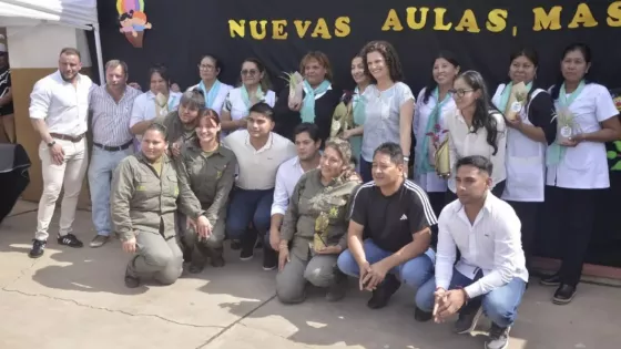 Quedó inaugurada la ampliación de la Escuela Lapacho I en Tartagal