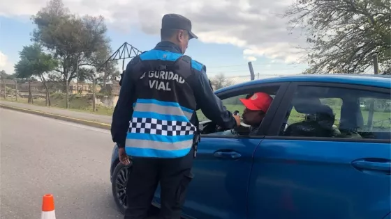 Operativo de seguridad vial por el Festival de la Chicha en La Caldera